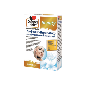 Доппельгерц Бьюти Лифтинг-Комплекс с гиалуроновой кислотой капсулы массой 565мг №30