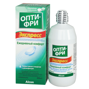 Опти-Фри Экспресс многофункциональный раствор для контактных линз 355мл