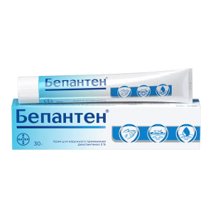 Бепантен крем для наружного применения 5% туба 30г 