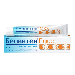 Бепантен Плюс крем для наружного применения туба 30г