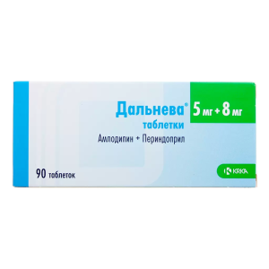 Дальнева таблетки 5мг+8мг №90