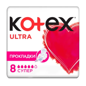 Котекс Ultra Net супер прокладки ультратонкие  №8
