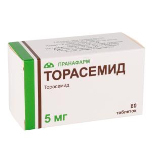 Торасемид таблетки 5мг №60
