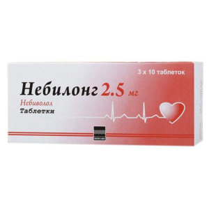 Небилонг таблетки 2,5мг №30