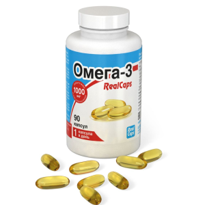 Омега-3 RealCaps капсулы массой 1400мг №90