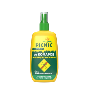 Picnic Family спрей от комаров флакон 120мл