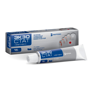 Экзостат крем для наружного применения 1% туба 15г 