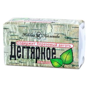 Невская косметика мыло туалетное дегтярное 140гр
