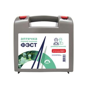 Аптечка первой помощи ФЭСТ универсальная №1 пластиковая коробка №1