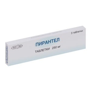 Пирантел таблетки 250мг №3