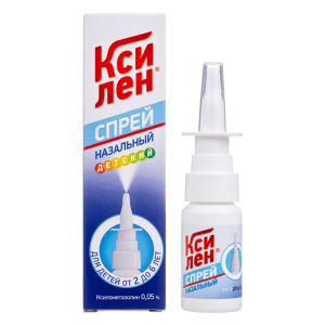 Ксилен спрей назальный 0.05% флакон 15мл