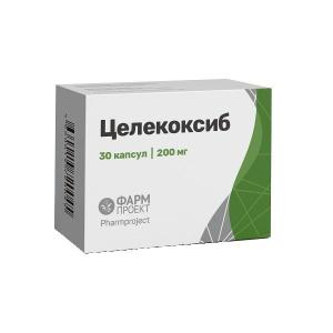 Целекоксиб капсулы 200мг №30