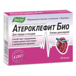 Атероклефит Био капсулы 250мг №30 