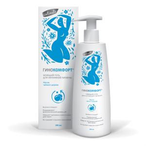 Гинокомфорт моющий гель для интимной гигиены Комплексный флакон 200мл