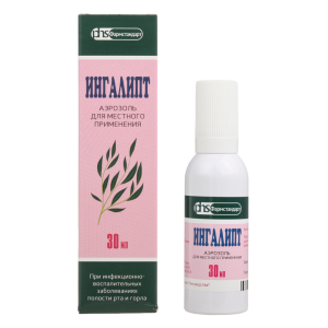 Ингалипт аэрозоль для местного применения баллон 30мл