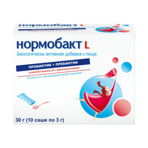 Нормобакт-L пакеты-саше 3г №10