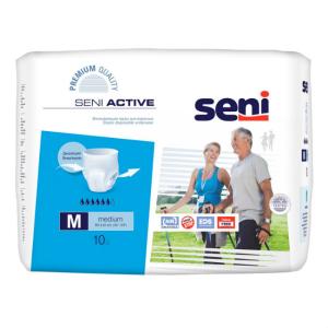 Сени active medium впитывающие трусы для взрослых объем в поясе 80-110см №10