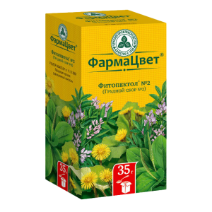 Фитопектол №2 (Грудной сбор №2) сбор измельченный пачка 35г
