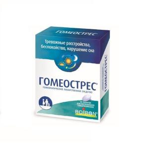 Гомеострес таблетки для рассасывания гомеопатические №90