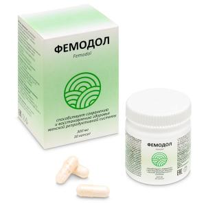 Фемодол капсулы массой 300мг №30