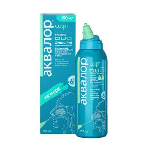 Аквалор софт DUO душ/струя спрей 150мл 