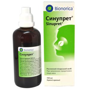 Синупрет капли для приема внутрь 100мл