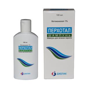 Перхотал шампунь 1% флакон 100мл