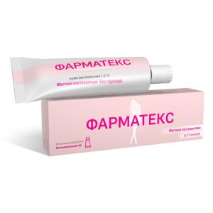 Фарматекс крем вагинальный 1,2% туба 72г 