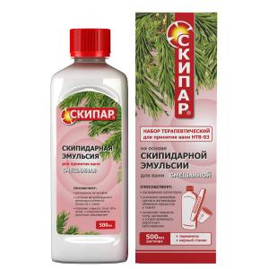 Скипар набор терапевтический для ванн НТВ-03 эмульсия для ванн смешанная флакон 500мл