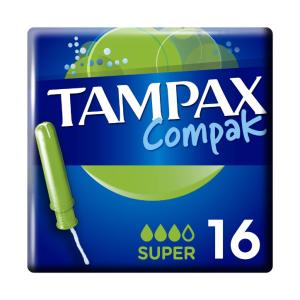 Тампакс Compak super тампоны с аппликатором №16