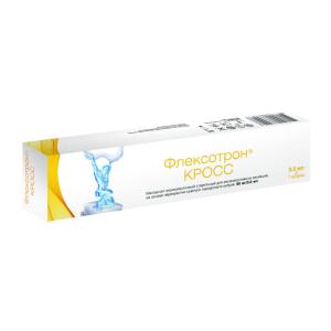 Флексотрон Кросс имплантат вязкоэластичный стерильный для внутрисуставных инъекций на основе перекрестно-сшитого гиалуроната натрия 60 мг/3,0 мл шприц №1