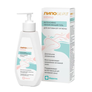 Липобейз intimo интенсивно увлажняющий гель для интимной гигиены флакон 200мл