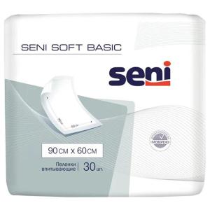 Сени Soft Basic пеленки гигиенические 90смх60см №30