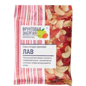 Фруктовая энергия смесь ягодно-ореховая лав 45г
